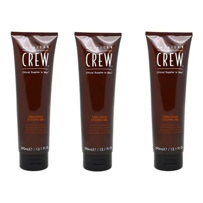 American Crew Light Hold Styling Gel 390ml x3