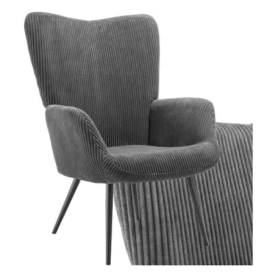 Armchair Hygge - padded, armrests and ergonomic backrest, kg load capacity