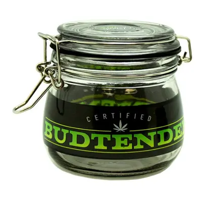 Dank Tank Airtight Glass Storage Jar - Budtender Small