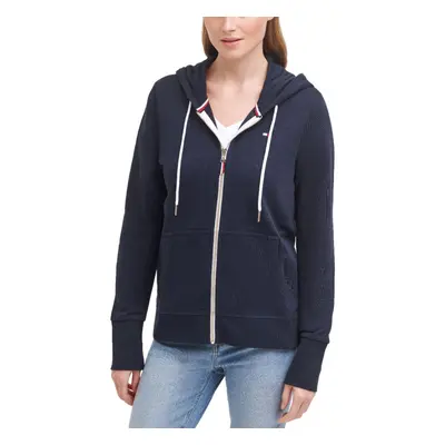 Tommy Hilfiger Zip-up Hoodie - Classic Sweatshirt for Women with Draws