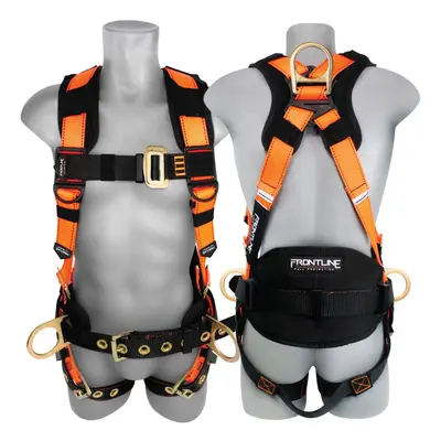 Frontline 50cTB combatA construction Style Full Body Harness with Tong