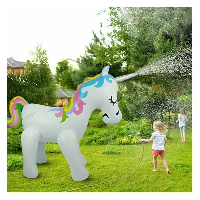 Float Joy Sprinkler for Kids Unicorn Water Sprinklers Inflatable Toys for Outdoor Play Summer Ya