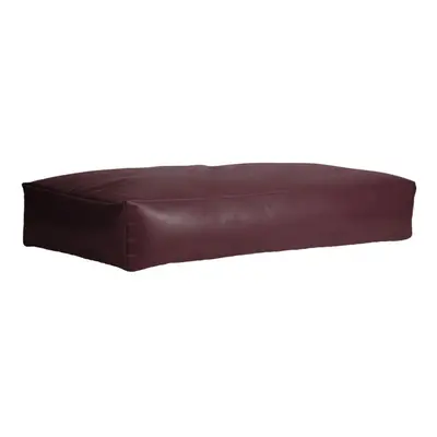 (Damson) Bonkers PU Leather Large Chill Bean Bag