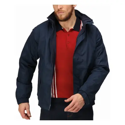 (M, Navy) Regatta Professional Mens Dover Fleece Lined Waterproof Bomber Jacket Coat