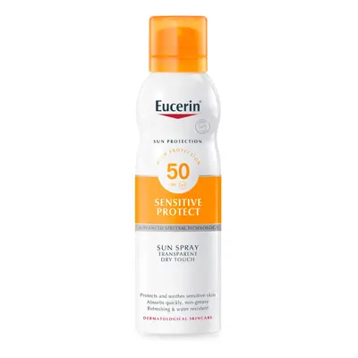 Eucerin Sensitive Protect Transparent Sun Spray SPF 50+, 200ml