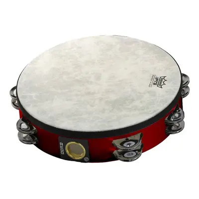 Remo Fiberskyn Tambourine - Quadura Deep Red, 8"