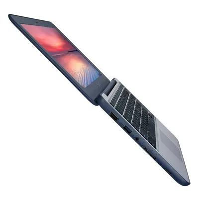 ASUS Chromebook C202 Laptop- 11.6"" Ruggedized and Spill Resistant Design with Degree Hinge Inte