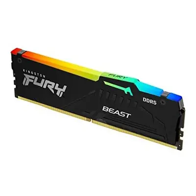 Kingston Fury Beast DDR5 RGB 8GB 5600MT/s DDR5 CL40 DIMM Desktop Gaming Memory Single Module - K