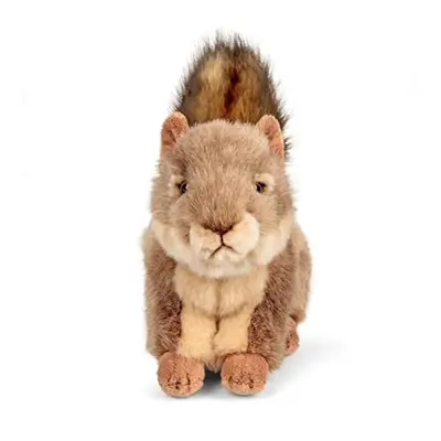 Animigos World of Nature Squirrel Soft Toy Grey