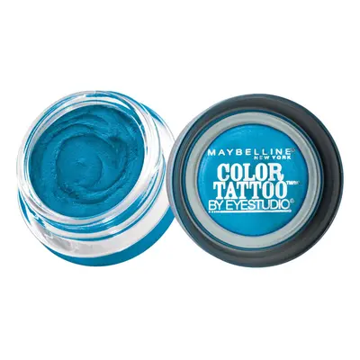 Maybelline New York Eyestudio ColorTattoo Metal 24HR Cream Gel Eyeshadow Tenacious Teal 0.14 Oun