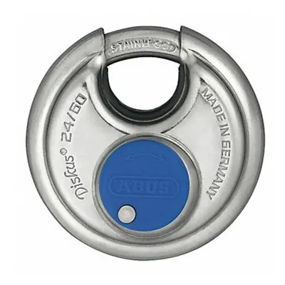 ABUS 24IB/60 Discus Padlock with Stainless Steel Shackle Keyed Differ