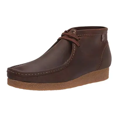 Clarks mens Shacre Ankle Boot Beeswax Leather US