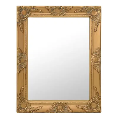 vidaXL Wall Mirror Hanging Mirror Bathroom Mirror Garderobe Mirror Antique Mirror Retro Mirror W