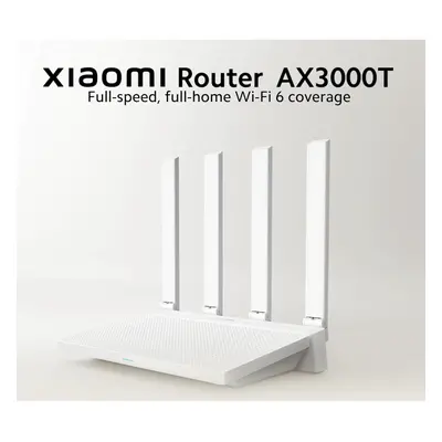 XIAOMI ROUTER AX3000T WHITE