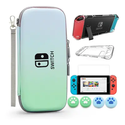 (for Switch 03) Carrying Case Storage Bag for Nintendo Switch OLED Travel Protective Case Hard S