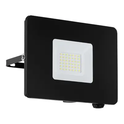 IP65 Outdoor Wall Flood Light Black Adjustable 30W Built in LED Porch Lamp