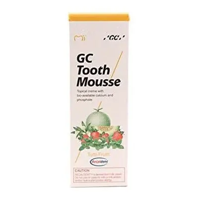 GC Tooth Mousse Toothpaste 35ml Tutti Frutti, Pack of (2X 36ml)