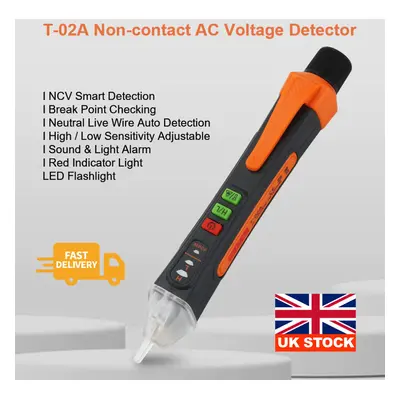 Voltage Tester Pen Non Contact Electric Detector AC Sensor Volt Alert 12-1000V