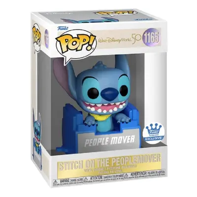 Funko Pop Disney: Stitch On The Peoplemover - Walt Disney World 50Th