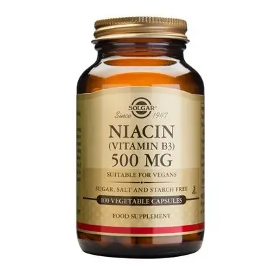 Solgar Niacin mg Vegetable Capsules (Vitamin B3)