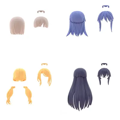 Bandai Hobby 30MS Option Hair Style Parts Vol.8 All Types