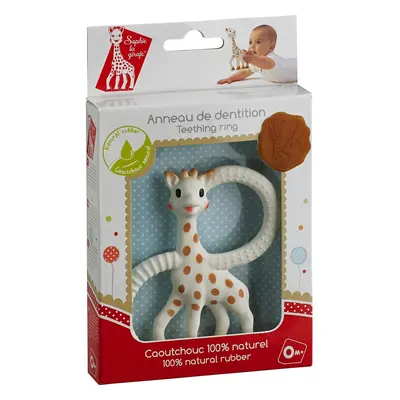 Sophie la girafe Vulli Teething Ring, Rubber 100% Natural, Fresh Touch