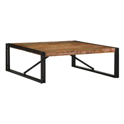 (Solid reclaimed wood, x x cm) vidaXL Coffee Table Multicolour 100x50x35 cm Solid Wood Reclaimed