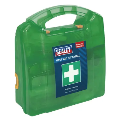 Small First Aid Kit - Durable Composite Case - Medical Emergency - BS8599-1