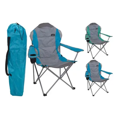 Portable Folding Camping Chair Armrest Cup Holder| Picnic Chairs Outdoor Fold Out Lightweight Be