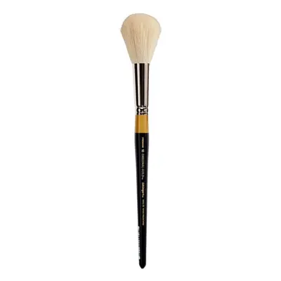 KINGART Premium Original Gold ROUND MOP Series Artist Brush Soft White Natural Hair Short Handle