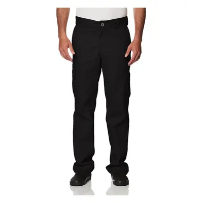 Dickies mens Regular Straight Stretch Twill Cargo work utility pants Black 44W x 30L US