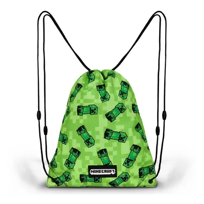 Minecraft Drawstring Bags x Swimming Bag with Airflow Vent