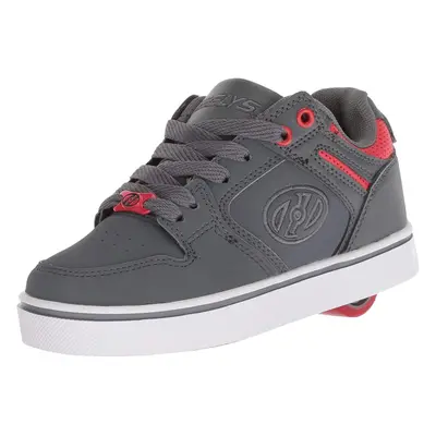 Heelys Boy's Motion 2.0 Tennis Shoe Charcoal/Red Medium US Big Kid