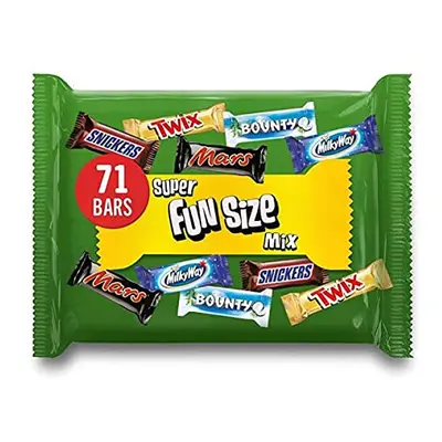 Mars, Snickers, Twix & More Assorted Fun Size Chocolate Bars, Chocolate Gift, Bars, 1.4kg