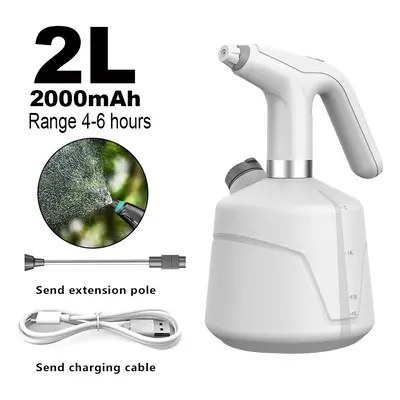 (White) Agriculture Electric Sprayer Pesticide Garden sprayer Watering Spray Disinfection Fillin