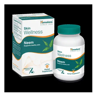 Himalaya'S Neem Tablets Supports Healthy Skin 60'S