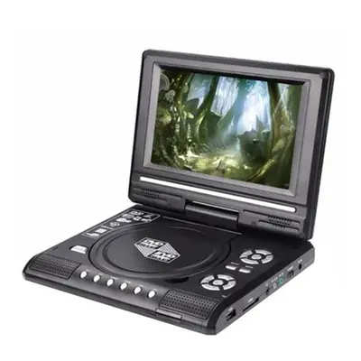 (EU Plug) Portable Dvd Player Region-free Lightweight Av In/out