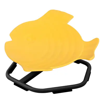 MagicMeadow Sensory Toy Spinning Fish: Autism-Friendly - Yellow