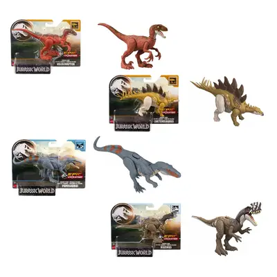 JURASSIC WORLD DANGER Pack Dinosaur Figure with Sound - Set of X4