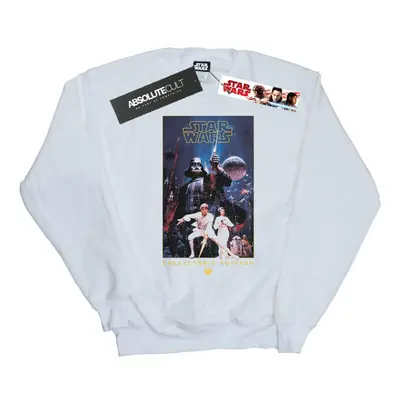 (3XL, White) Star Wars Mens Collector's Edition Sweatshirt