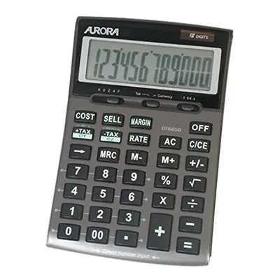 Aurora DT665 Large Business Calculator (With Cost Sell Margin and Tax)