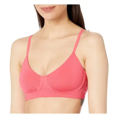 Calvin Klein Women's Bonded Flex Lightly Lined Bralette Cerise Lipsti