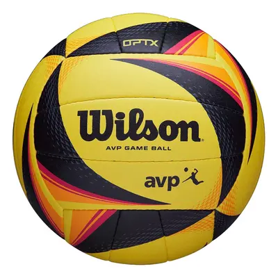 WILSON AVP OPTX game Volleyball - Official Size YellowBlack