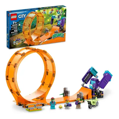 LEGO City Stuntz Smashing Chimpanzee Stunt Loop Building Toy Set