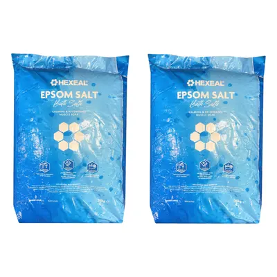 Hexeal Epsom Salt 50kg â x 25kg Bags of Food Grade Magnesium Sulphate