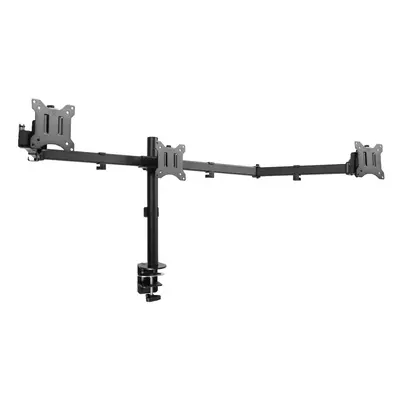 VIVO Triple 21.5 to inch LED LCD Computer Monitor Desk Mount VESA Stand, Flush Wall Setup, Heavy