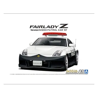 Aoshima Nissan Z33 Fairlady Z Nismo Patrol Car '07 1:24 Plastic Model Kit