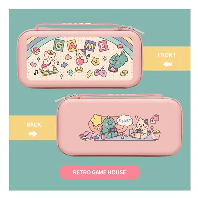 (Storage bag 21) For Nintendo Switch Case OD/NS/Lite Accessories Hard Storage Bag Kawaii Protect