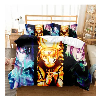 (Pattern 06, King) Naruto Bedding Single Double King Duvet Cover NEW