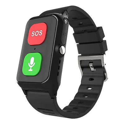 Sos Smart Bracelet For Seniors With Gps Info Push Heart Rate Monitoring With Built In Tracking W